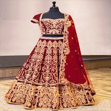 wedding lehengas dry cleaning